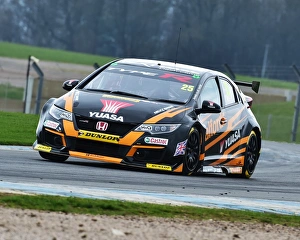 March 2017 Prints: CM17 9495 Matt Neal, Honda Civic Type R