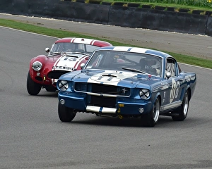 Larry Tucker Prints: CM18 0915 Jochen Mass, Larry Tucker, Ford Shelby Mustang GT350, Emanuele Pirro, Shaun Lynn