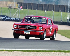 HSCC Season Opener, Donington Park, 8th April 2017 Prints: CM18 4176 Warren Briggs, Ford Mustang