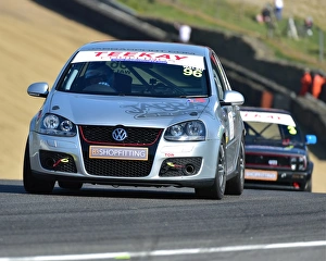 Race Weekend Prints: CM18 5730 Martyn Walsh, VW Golf GTi Mk5