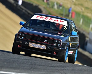 Mk5 Series Prints: CM18 5731 Brian Reed, VW Golf GTi Mk2