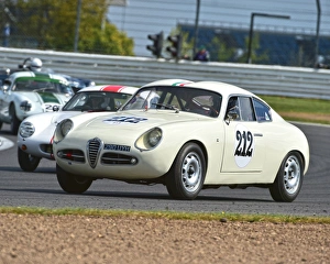 Tom Cole Trophy Prints: CM18 7143 Brian Arculus, Alfa Romeo Giulietta SVZ