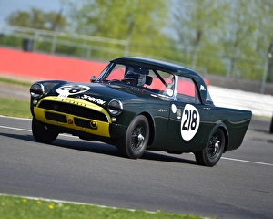 Tom Cole Trophy Prints: CM18 7240 Keith Hampson, Sunbeam Alpine Le Mans