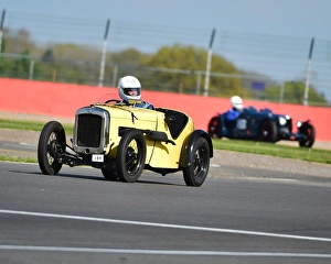VSCC Formula Vintage, Round 1 Silverstone, April 2017 Prints: CM18 7313 David Birnage, Austin 7 Ulster