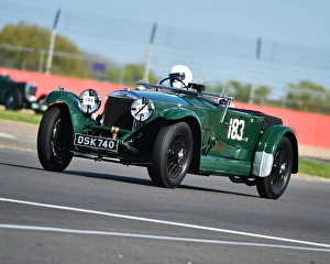 VSCC Formula Vintage, Round 1 Silverstone, April 2017 Prints: CM18 7325 Georgina Bradfield, Invictas Type