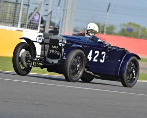 VSCC Formula Vintage, Round 1 Silverstone, April 2017 Prints: CM18 7354 Douglas Monro, Frazer Nash Super Sports
