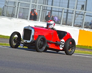 VSCC Formula Vintage, Round 1 Silverstone, April 2017 Prints: CM18 7357 David Asplin, Austin 7 Ulster Replica
