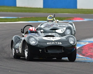 Steve Brooks Prints: CM18 9020 Steve Brooks, Martin O Connell, Lister Jaguar, Flat Iron
