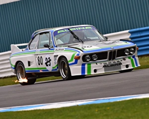 Exhaust Flames Prints: CM18 9451 Peter Mursall, Daniel Mursall, BMW 3 litre CSL