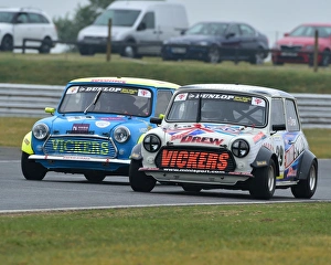 Mini Festival, Snetterton, May 2017 Prints: CM19 1320 Dave Drew, Mini Miglia, Kane Astin, Mini Miglia