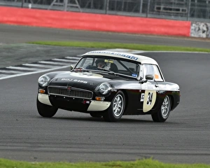 HSCC International Trophy Meeting, May 2017 Prints: CM19 2734 Brian Lambert, Barbara Lambert, MGB