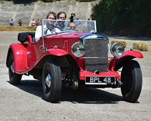 Prints of Railton Terraplane, Brooklands Double Twelve, Motorsport Festival, Vintage Sports Car Club, VSCC, 17th June 2017, 110th Anniversary, Chris McEvoy, cjm-photography, classic cars, historic cars Double Twelve Motorsport Festival, VSCC, Brooklands Prints: CM19 8085 Railton Terraplane