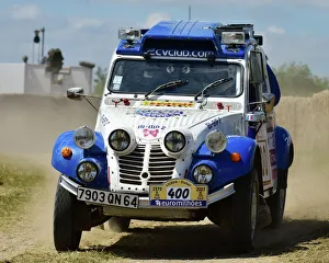 June 2017 Prints: CM19 9447 Stephane Wimez, Citroen 2CV BI-BIP 2 Dakar