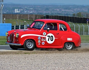 Donington Historic Festival 2014 Prints: CM2 0583 Andrew Allen, Austin A35