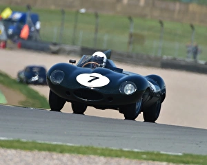 Donington Historic Festival 2014 Prints: CM2 0739 Gary Pearson, John Pearson, Jaguar D-Type