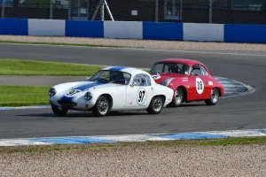 Nick Atkins Prints: CM2 1168 Nick Atkins, Lotus Elite, Steve Wright, Ian Clark, Porsche 356A