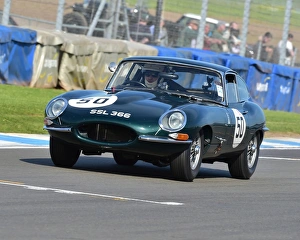 David Hall Prints: CM2 1227 David Hall, Michael O Shea, Jaguar E-Type, SSL 366