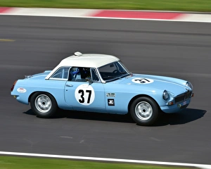 HSCC Silverstone International 2014 Prints: CM2 4121 Edouard Lelievre, Franck Trouillard, MGB, EYE 335