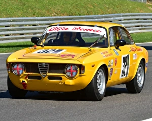 Ken Lark Prints: CM2 7414 Alan Sawyer, Ken Lark, Alfa Romeo GTAe