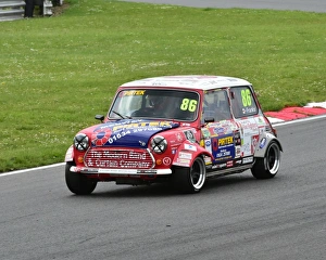 CSCC Summer Special, Brands Hatch May 31st 2014 Prints: CM2 7987 David Franks, Austin Mini Mk III
