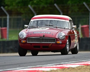 CSCC Summer Special, Brands Hatch May 31st 2014 Prints: CM2 8155 Colin Newbold, MG B Roadster, HUH 587 D