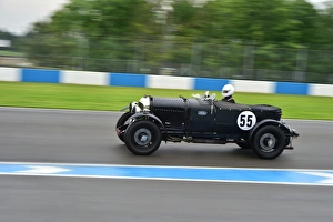 AMOC Racing Donington Park Prints: CM2 8613 Guy Northam, Bentley 4, 1928