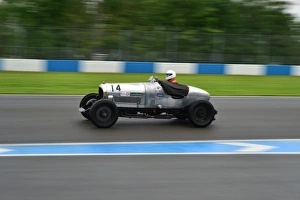 AMOC Racing Donington Park Prints: CM2 8617 Clive Morley, Bentley 3-4, 1928