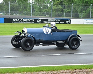 AMOC Racing Donington Park Prints: CM2 8722 Duncan Wiltshire, Bentley 3 litre, KW 4429, 1928