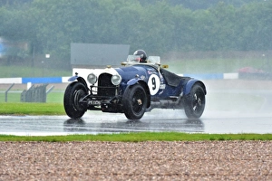 AMOC Racing Donington Park Prints: CM2 8829 Richard Hudson, Bentley 3-4, PE 5176, 1925