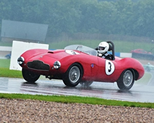 AMOC Racing Donington Park Prints: CM2 8875 Heinz Stamm, Aston Martin DB2-4 Bertone Spider