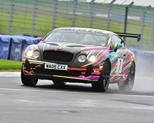 AMOC Racing Donington Park Prints: CM2 9073 Simon Worthington, Bentley Continental GT, WA 05 CXX