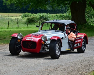 Prints of Lotus 7 Euro Heritage Tour, July 2017, Lotus Seven, Lotus 7, Caterham, 60th Anniversary, sports cars, iconic, Lotus, Kentwell Hall, Long Melford, Suffolk, England Sixty Years Of The Lotus Seven Prints: CM20 0794