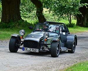 Prints of Lotus 7 Euro Heritage Tour, July 2017, Lotus Seven, Lotus 7, Caterham, 60th Anniversary, sports cars, iconic, Lotus, Kentwell Hall, Long Melford, Suffolk, England Sixty Years Of The Lotus Seven Prints: CM20 0796