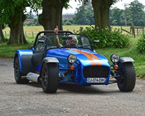 Prints of Lotus 7 Euro Heritage Tour, July 2017, Lotus Seven, Lotus 7, Caterham, 60th Anniversary, sports cars, iconic, Lotus, Kentwell Hall, Long Melford, Suffolk, England Sixty Years Of The Lotus Seven Prints: CM20 0813