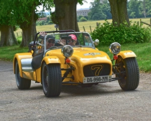 Prints of Lotus 7 Euro Heritage Tour, July 2017, Lotus Seven, Lotus 7, Caterham, 60th Anniversary, sports cars, iconic, Lotus, Kentwell Hall, Long Melford, Suffolk, England Sixty Years Of The Lotus Seven Prints: CM20 0815