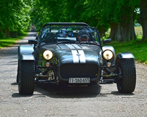 Prints of Lotus 7 Euro Heritage Tour, July 2017, Lotus Seven, Lotus 7, Caterham, 60th Anniversary, sports cars, iconic, Lotus, Kentwell Hall, Long Melford, Suffolk, England Sixty Years Of The Lotus Seven Prints: CM20 0841