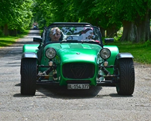 Prints of Lotus 7 Euro Heritage Tour, July 2017, Lotus Seven, Lotus 7, Caterham, 60th Anniversary, sports cars, iconic, Lotus, Kentwell Hall, Long Melford, Suffolk, England Sixty Years Of The Lotus Seven Prints: CM20 0843