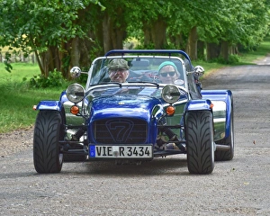 Prints of Lotus 7 Euro Heritage Tour, July 2017, Lotus Seven, Lotus 7, Caterham, 60th Anniversary, sports cars, iconic, Lotus, Kentwell Hall, Long Melford, Suffolk, England Sixty Years Of The Lotus Seven Prints: CM20 0846