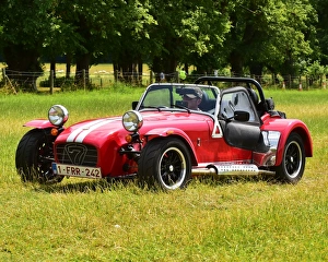 Prints of Lotus 7 Euro Heritage Tour, July 2017, Lotus Seven, Lotus 7, Caterham, 60th Anniversary, sports cars, iconic, Lotus, Kentwell Hall, Long Melford, Suffolk, England Sixty Years Of The Lotus Seven Prints: CM20 0862