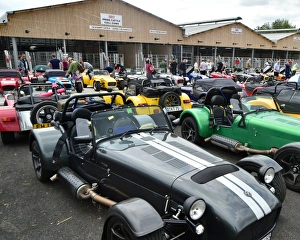 Prints of Lotus 7 Euro Heritage Tour, July 2017, Lotus Seven, Lotus 7, Caterham, 60th Anniversary, sports cars, iconic, Lotus, Melton Mowbray, Leicestershire, England Sixty Years Of The Lotus Seven Prints: CM20 0923