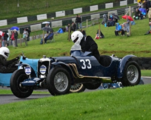 VSCC Formula Vintage Round 3, Cadwell Park, Lincolnshire, 23rd July 2017 Prints: CM20 1635 James Mitchell, Riley 12-4 TT Sprite replica