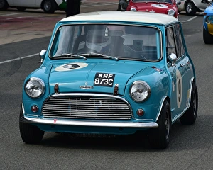 Joe Twyman Prints: CM20 2117 Gary Wright, Joe Twyman, Morris Mini Cooper S