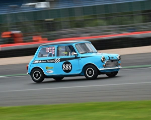 Endaf Owens Prints: CM20 2278 Daniel Wheeler, Endaf Owens, Morris Mini Cooper S