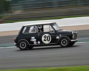 Martin Hunt Prints: CM20 2285 Martin Hunt, Theo Hunt, Morris Mini Cooper S