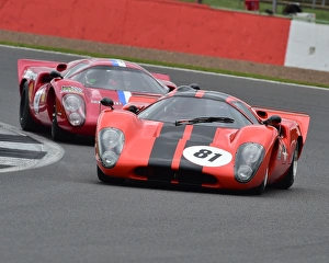 Silverstone Classic 2017 Prints: CM20 3261 Chris Beighton, Simon Hadfield, Lola T70 MK3B
