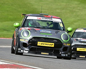 Mini Challenge Jcw Prints: CM20 5634 Mark Wakefield, Mini F56 JCW
