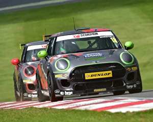 Mini Challenge Jcw Prints: CM20 5673 Mark Wakefield, Mini F56 JCW