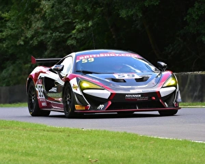 British Gt Prints: CM20 6169 Dean MacDonald, Akhil Rabindra, McLaren 570S GT4