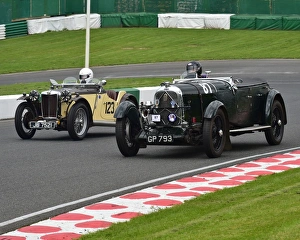 CM20 7344 Tim Wadsworth, Lagonda 2 Litre LC Tourer, Andy King, MG PB Cream Cracker