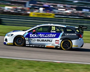 BTCC Rockingham, August 2017 Prints: CM21 0110 James Cole, Subaru Levorg